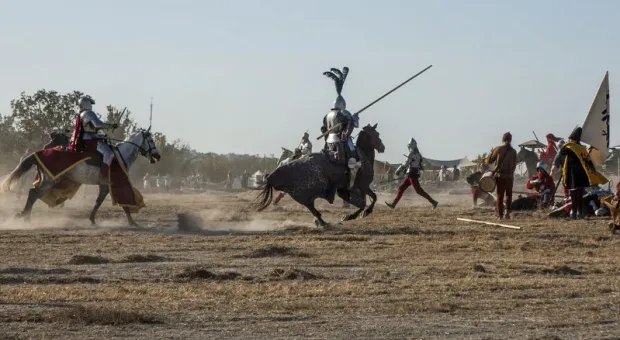 На знаменитых Федюхиных высотах в Севастополе проходит Крымский военно-исторический фестиваль