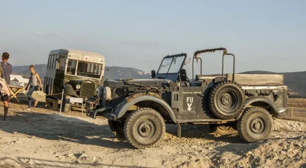 На знаменитых Федюхиных высотах в Севастополе проходит Крымский военно-исторический фестиваль