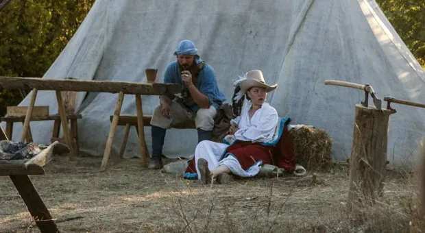 На знаменитых Федюхиных высотах в Севастополе проходит Крымский военно-исторический фестиваль