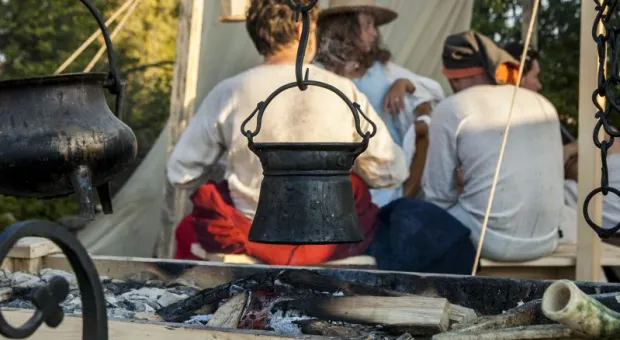 На знаменитых Федюхиных высотах в Севастополе проходит Крымский военно-исторический фестиваль