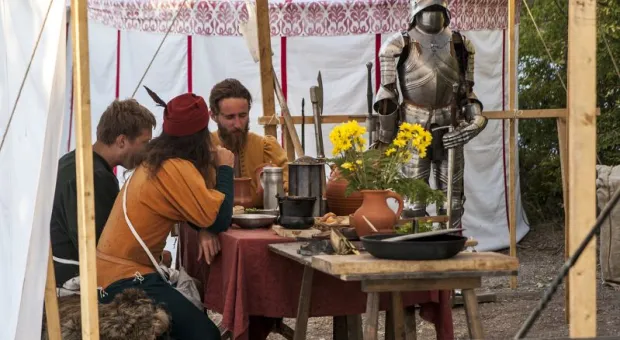 На знаменитых Федюхиных высотах в Севастополе проходит Крымский военно-исторический фестиваль