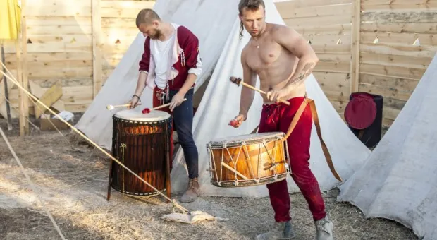 На знаменитых Федюхиных высотах в Севастополе проходит Крымский военно-исторический фестиваль