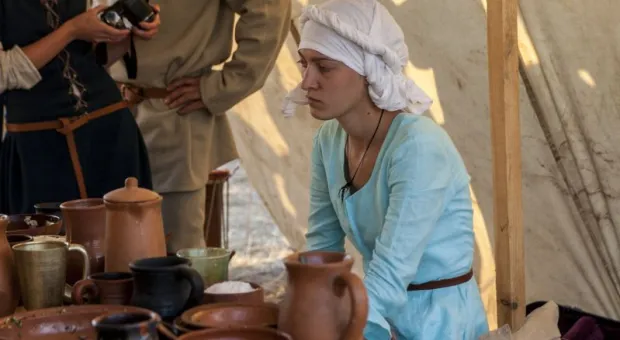 На знаменитых Федюхиных высотах в Севастополе проходит Крымский военно-исторический фестиваль