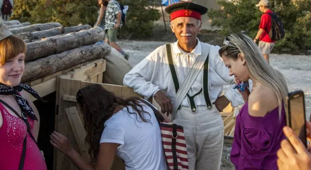 На знаменитых Федюхиных высотах в Севастополе проходит Крымский военно-исторический фестиваль