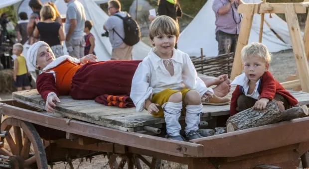 На знаменитых Федюхиных высотах в Севастополе проходит Крымский военно-исторический фестиваль