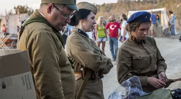 На знаменитых Федюхиных высотах в Севастополе проходит Крымский военно-исторический фестиваль