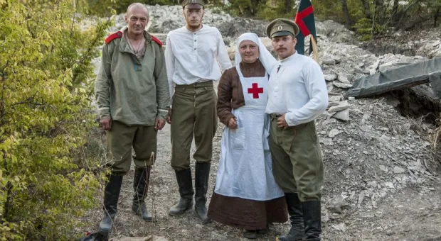 На знаменитых Федюхиных высотах в Севастополе проходит Крымский военно-исторический фестиваль