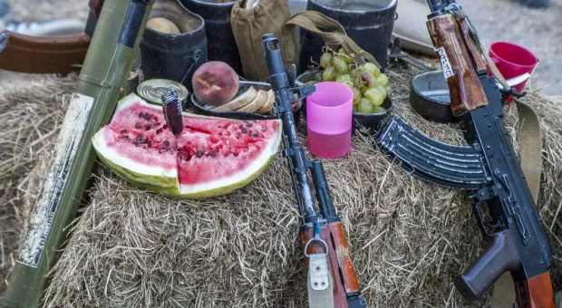 На знаменитых Федюхиных высотах в Севастополе проходит Крымский военно-исторический фестиваль