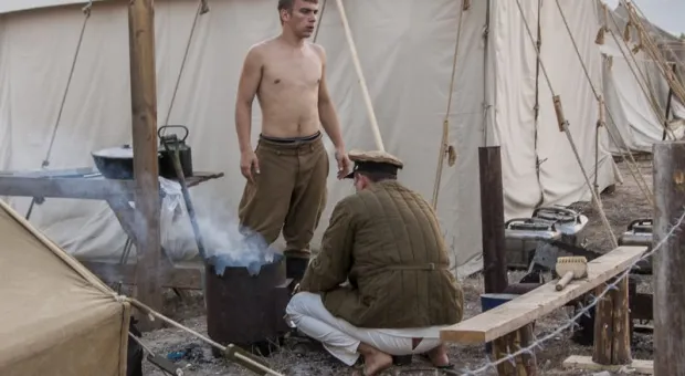 На знаменитых Федюхиных высотах в Севастополе проходит Крымский военно-исторический фестиваль