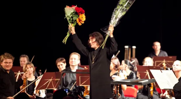 В Севастополе с грандиозным успехом выступил оркестр "Новая Россия" Юрия Башмета