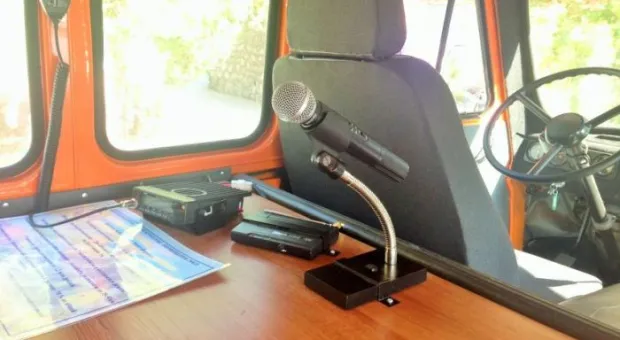 В Севастополе на дежурство встал мобильный комплекс оповещения