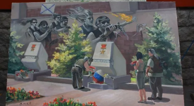 В Севастополе презентовали серию картин о городе-герое московского художника Валерия Беленикина В Севастополе презентовали серию картин о городе-герое московского художника Валерия Беленикина