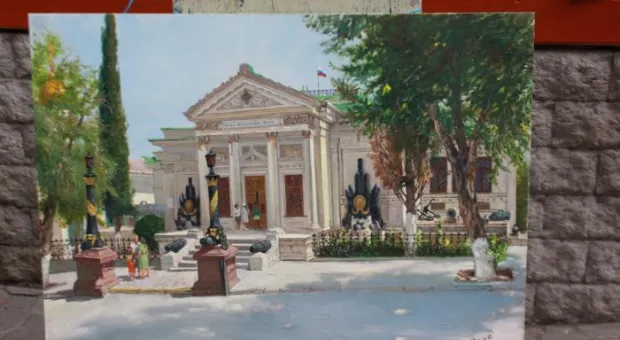 В Севастополе презентовали серию картин о городе-герое московского художника Валерия Беленикина В Севастополе презентовали серию картин о городе-герое московского художника Валерия Беленикина