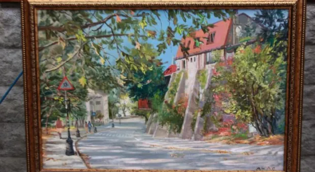 В Севастополе презентовали серию картин о городе-герое московского художника Валерия Беленикина В Севастополе презентовали серию картин о городе-герое московского художника Валерия Беленикина