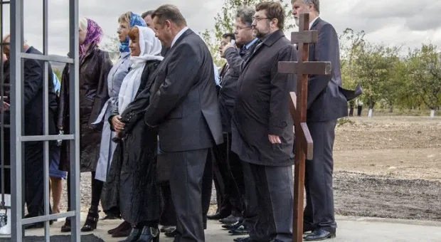 На территории Чернореченского водохранилища заложен храм в честь Святого Богоявления Господнего