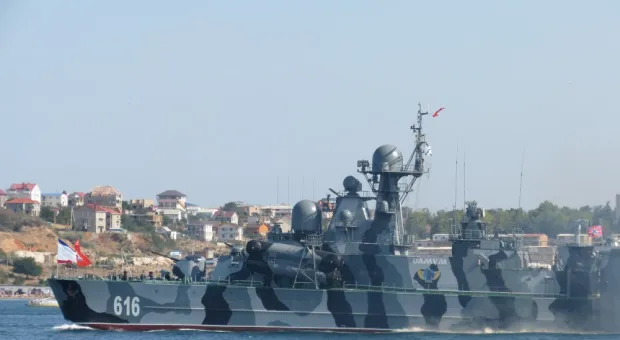 В дальний средиземноморский поход из Севастополя вышел ракетный корабль «Самум» В дальний средиземноморский поход из Севастополя вышел ракетный корабль «Самум»