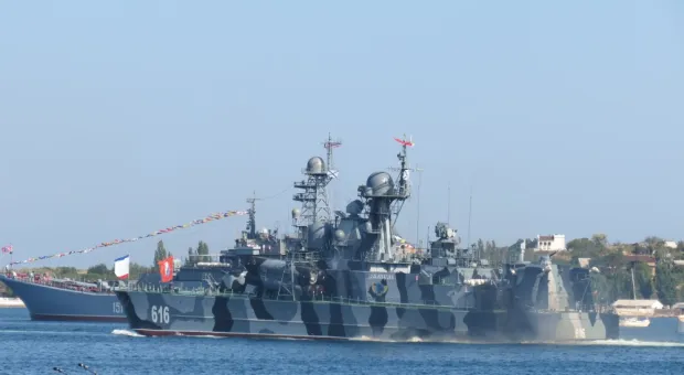 В дальний средиземноморский поход из Севастополя вышел ракетный корабль «Самум» В дальний средиземноморский поход из Севастополя вышел ракетный корабль «Самум»