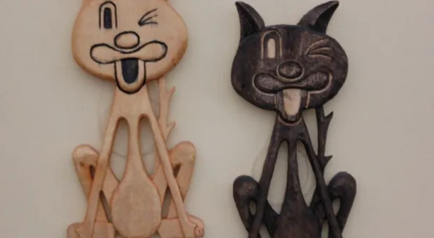 В Севастополе открылась уникальная выставка тверского мастера Виталия Васильева «Тени наших далеких предков» В Севастополе открылась уникальная выставка тверского мастера Виталия Васильева «Тени наших далеких предков»