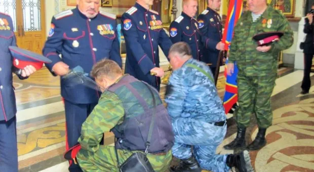 В день Покрова Пресвятой Богородицы 85 казаков городского казачьего общества приняли присягу на верность Отечеству В день Покрова Пресвятой Богородицы 85 казаков городского казачьего общества приняли присягу на верность Отечеству