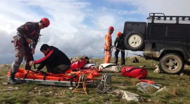 Горные спасатели покоя не знают Горные спасатели покоя не знают