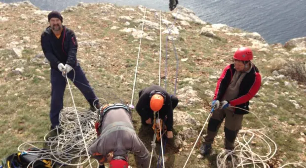 Горные спасатели покоя не знают Горные спасатели покоя не знают