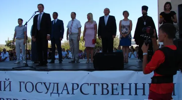 В Севастопольском университете прошло посвящение в студенты