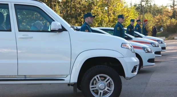 Севастопольским спасателям передали восемнадцать новых машин