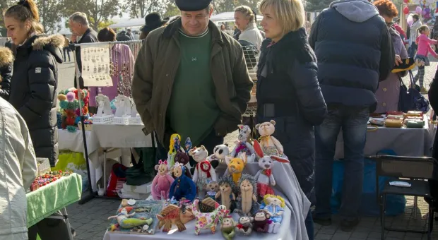 Ремесленники Крыма и Севастополя представили свои товары на ярмарке в центре города