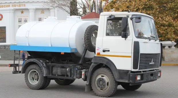 Новые водовозки будут доставлять бесплатную воду в сёла Севастополя