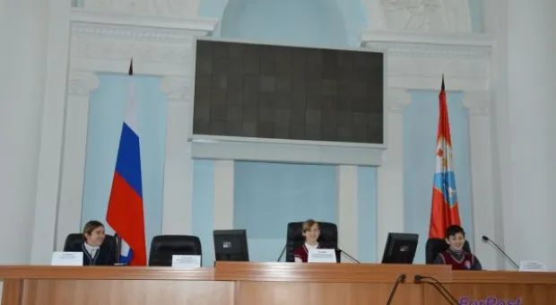 Дети рассказали вице–спикеру, как нужно работать в заксобрании Севастополя