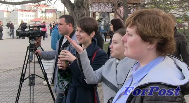 Набережную Корнилова в Севастополе очищают от незаконных ларьков