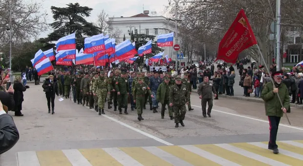 Как в Севастополе отметили вторую годовщину воссоединения Севастополя и Крыма с Россией