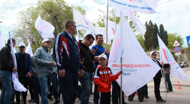 В Севастополе 1 мая отметили пятитысячной демонстрацией