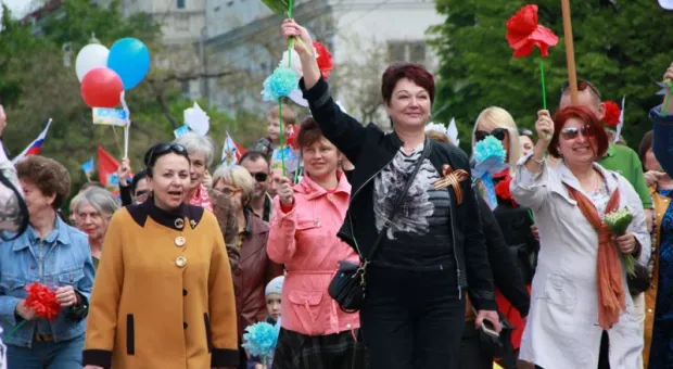 В Севастополе 1 мая отметили пятитысячной демонстрацией