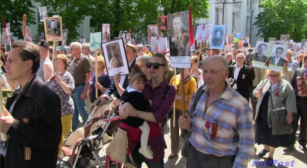 Всенародная акция «Бессмертный полк» собрала в Севастополе более 15 тысяч участников