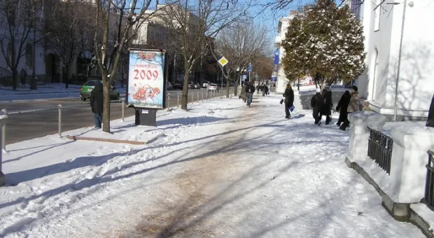 Снежный Севастополь (ФОТО)