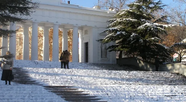 Снежный Севастополь (ФОТО)
