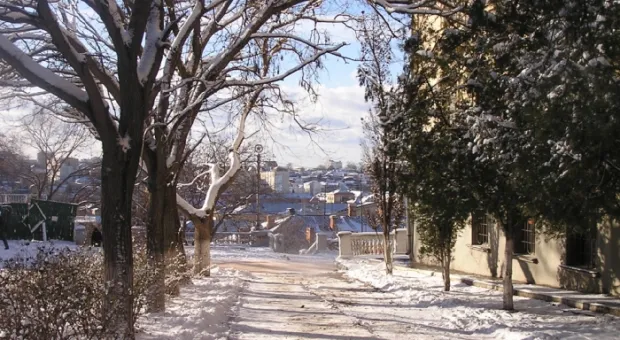 Снежный Севастополь (ФОТО)