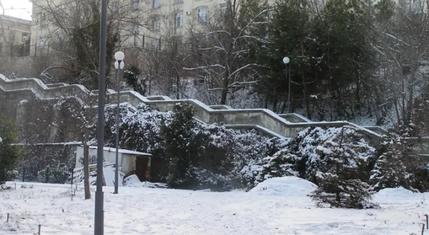 Снежный Севастополь (ФОТО)