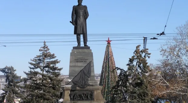 Севастополь: центр города. Январь... (ФОТО)