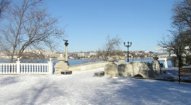 Севастополь: центр города. Январь... (ФОТО)