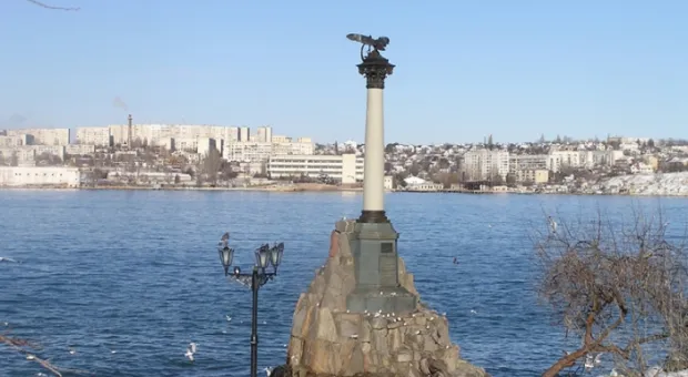 Севастополь: центр города. Январь... (ФОТО)
