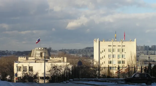 Севастополь: центр города. Январь... (ФОТО)