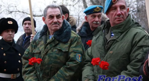 В Севастополе вспоминали участников афганской войны