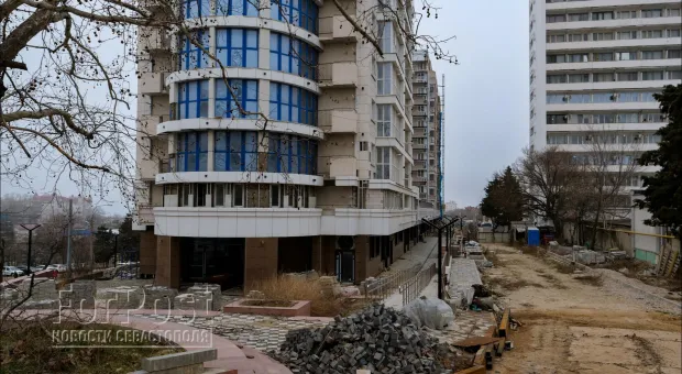 Жилой комплекс в центре Севастополя увязали со всеми дорогами и тоннелем 