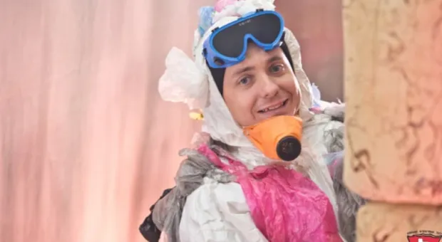 Новости Крыма - На стыке времён: в арт-отеле «Украина» открылась юбилейная выставка Елены Молчановой