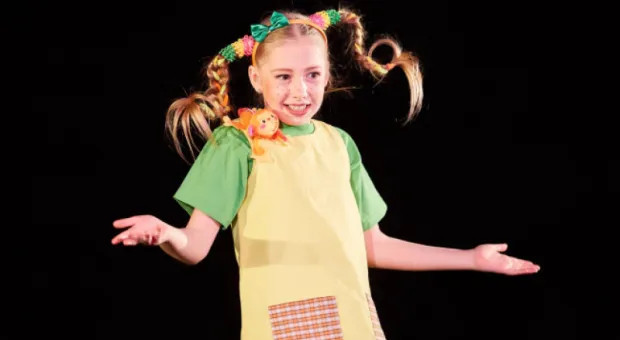 Новости Крыма - В поиске секрета гения русского слова: луначарцы показали шуточную историю по сказке Пушкина