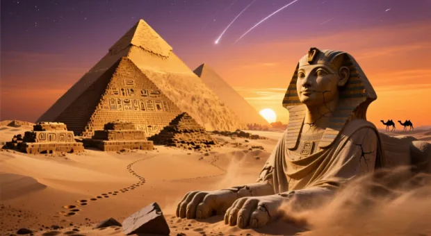 Мировые новости - Из «проклятой» египетской гробницы пропал настенный рисунок