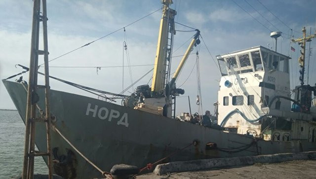 ForPost - Новости : Экипаж захваченного на Украине судна "Норд" отпустили на свободу 