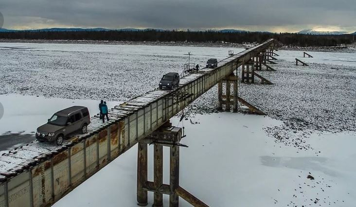 ForPost - Новости : Cамый опасный мост России смыло ледоходом